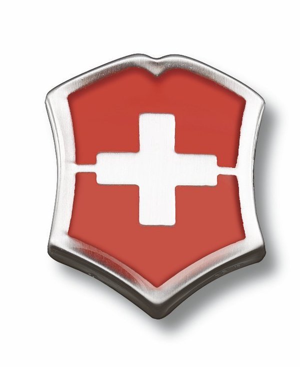 Victorinox Knopf Pin, Emblem rot
