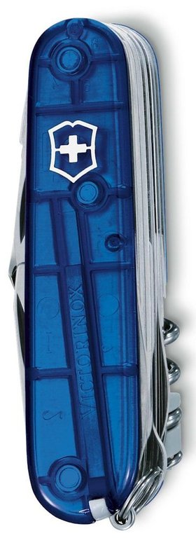 Victorinox Swisschamp blau-transparent