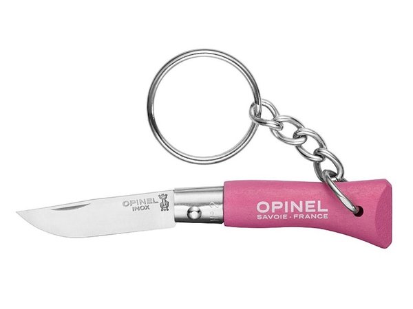 Opinel Schlüsselanhänger No. 2 pink
