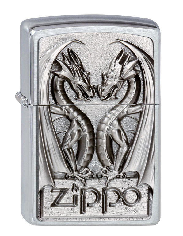 Zippo Twins Dragon Heart Emblem