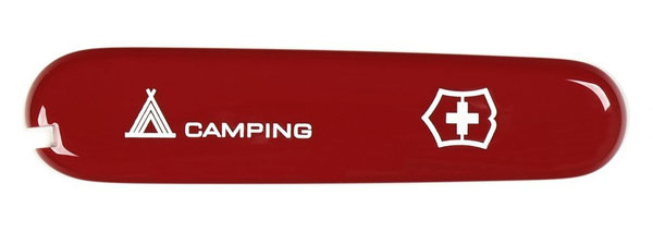 Victorinox "Camping" Griffschalen 91 mm rot